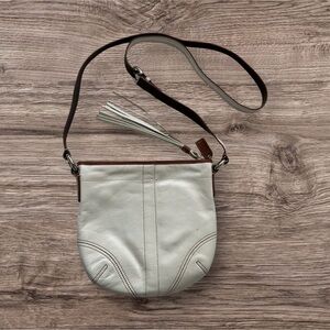Coach Ivory Leather Crossbody